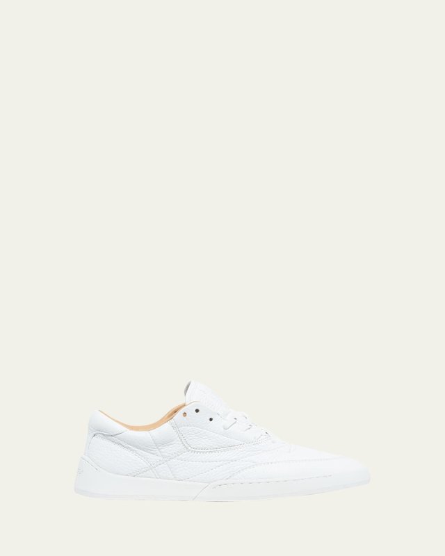 Ohio Leather Slip-On Sneakers